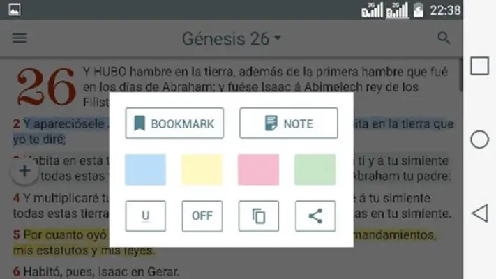 Biblia del Oso android App screenshot 1