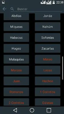 Biblia del Oso android App screenshot 2